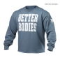 Better Bodies Big Print Sweatshirt blue