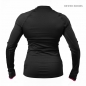 women Zipped Longsleeve black 