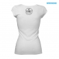 weisses Trainingsshirt fuer Damen