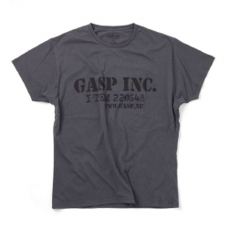 GASP T-Shirt ITEM 220548 TEE Grau
