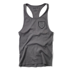 GASP Utility rib T-back, washed grey