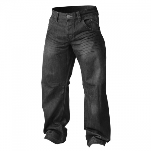 Baggy Denim Jeans schwarz