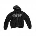 GASP Rough Hoodie Kapuzenjacke Schwarz