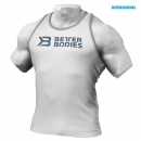 Better Bodies Ribbed Logo Tank wei