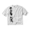 GASP HUGE TEE, Washed white