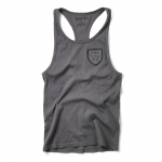 GASP Utility rib T-back, washed grey