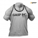 GASP Division Jersey Tank greymelange