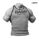 GASP Ribbed T-back hellgrau