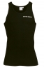 Basic Rib Tank Top - black