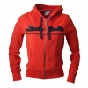 Soft hoodie - Tomato red