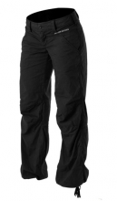 Loose fit windpant - black