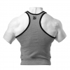 Flex Rib T-Black Greymelange