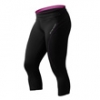 Fitness 3/4 Tights, Black/Sangria