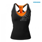 Support 2-layer top - Black Orange