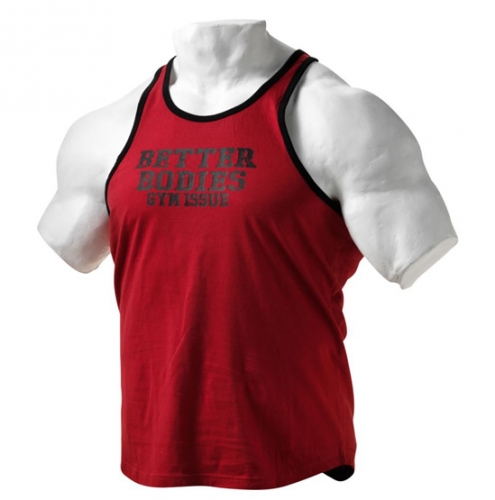 Better Bodies Jersey gym tank Jester red